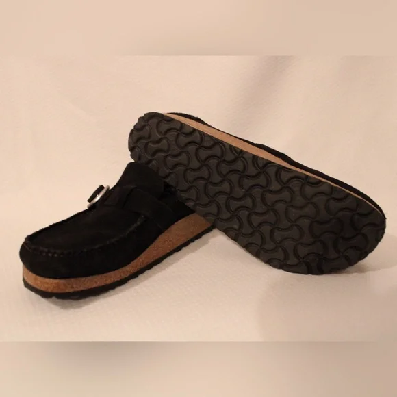 Birkenstock Black Buckley Clog Slip-on Moccasin Women's Size EU 41 / US 10 - Picture 11 of 11
